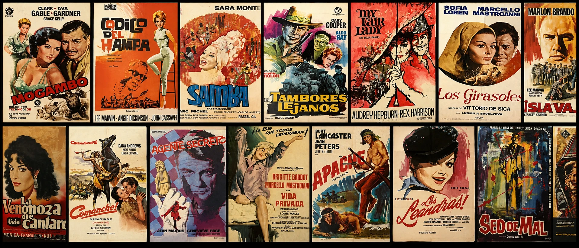 La colección de El Cine Pintado