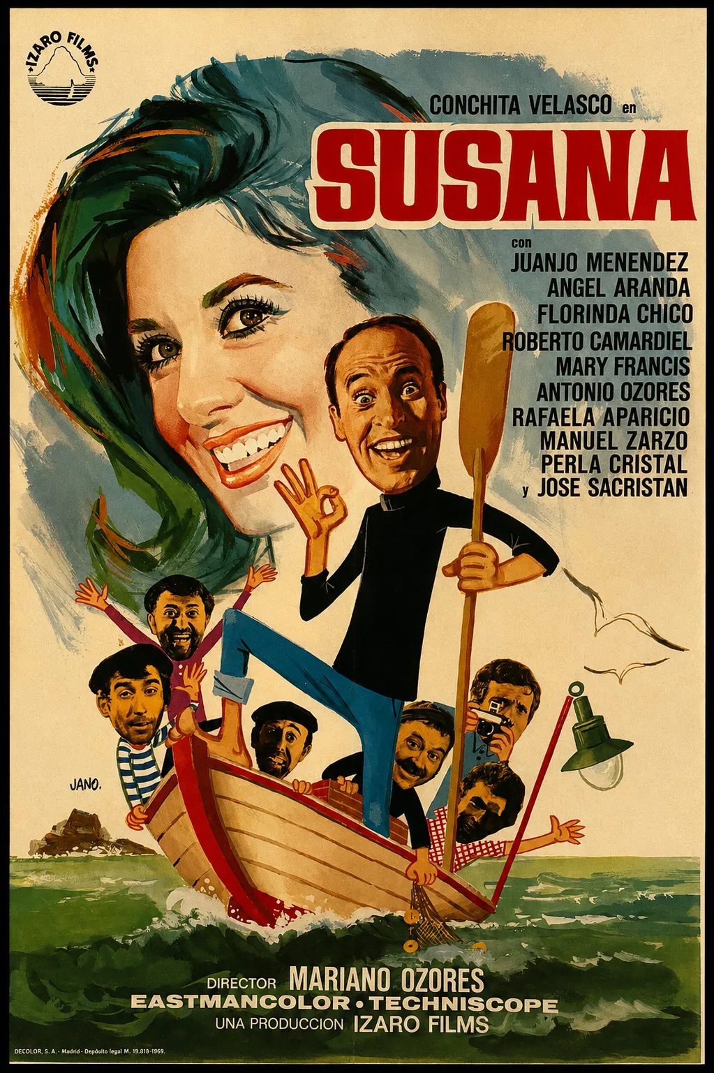 Cartel original de Susana