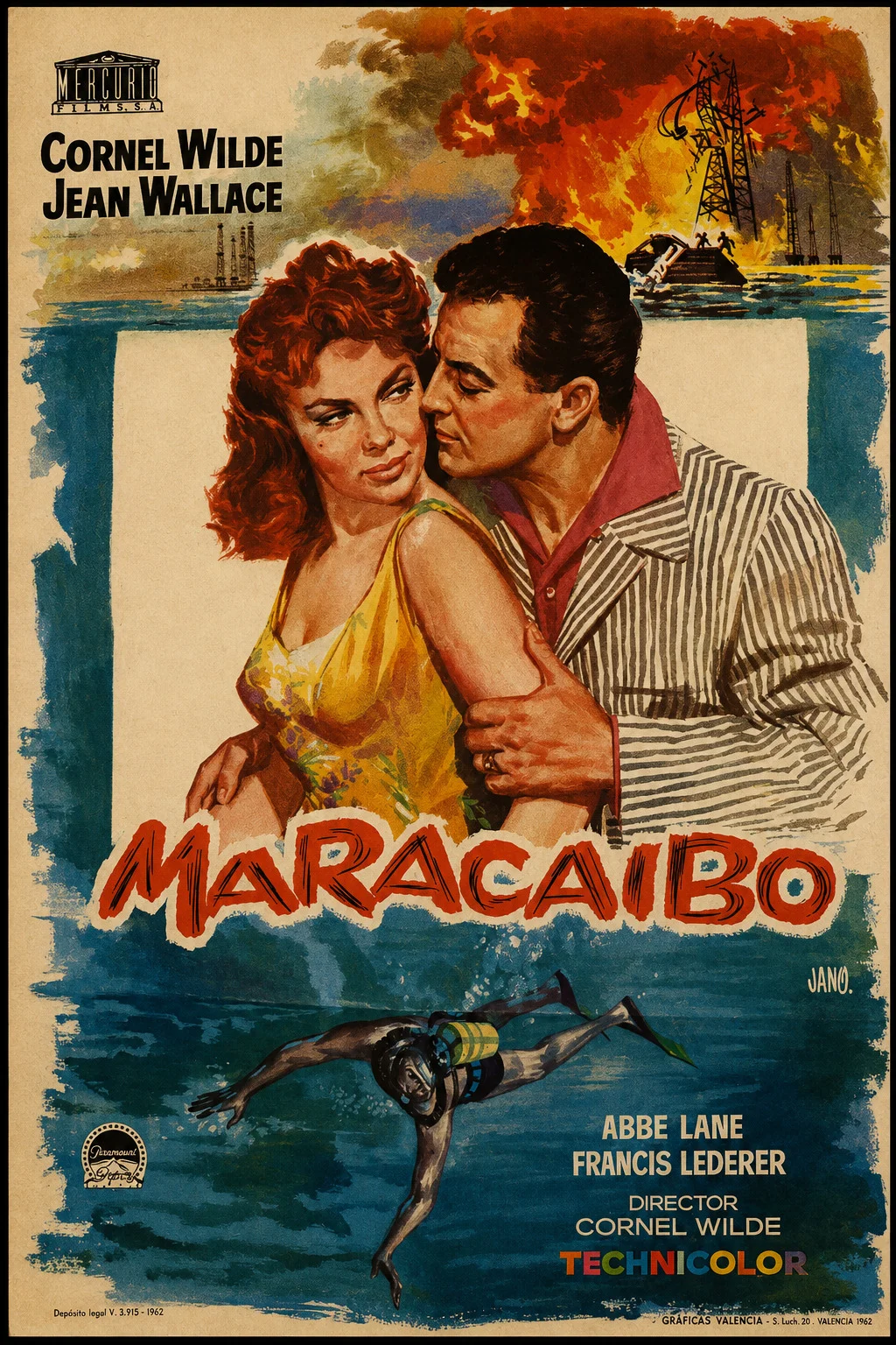 Cartel original de Maracaibo