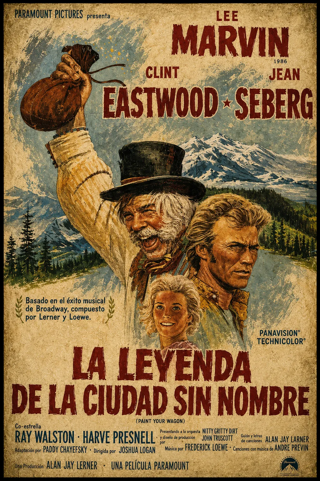 Cartel original de La leyenda de la ciudad sin nombre