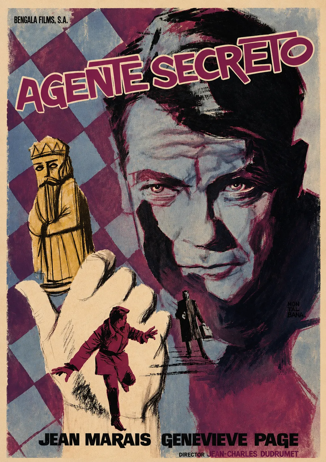Cartel original de Agente secreto